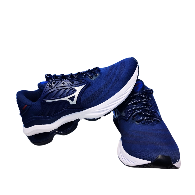 Mizuno Wave Creation 23 Azul Escuro e Prata