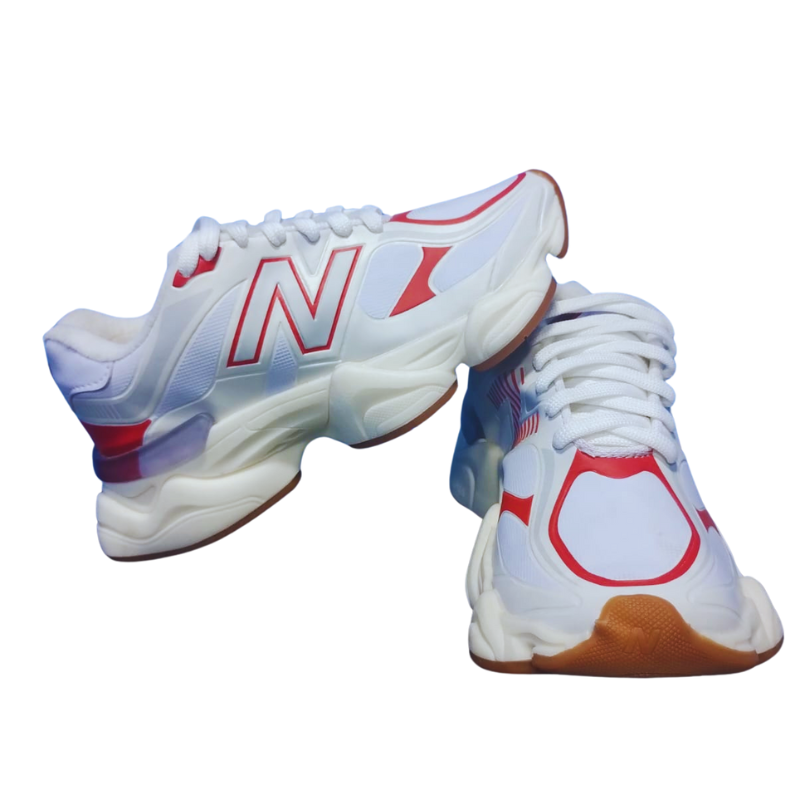 New Balance 9060 Branco e Vermelho